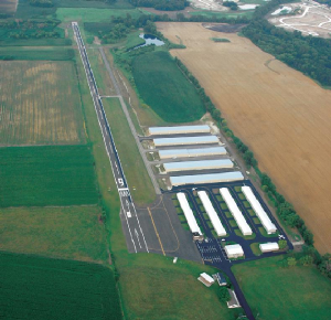Aerial View of Galt Airport